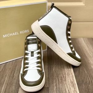 Michael Kors Sheia High Top Sneakers Size 8
